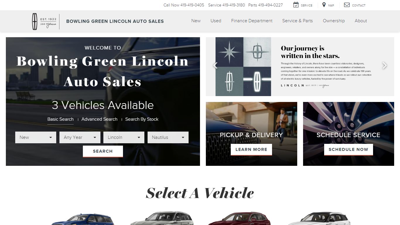 Lincoln Dealership in Bowling Green OH | Serving Bowling Green and ...